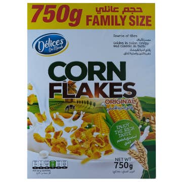 Delices Original Corn Flakes 750g