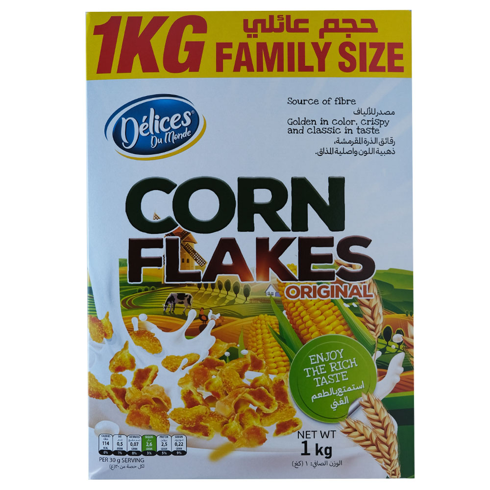 Delices Original Corn Flakes 1Kg