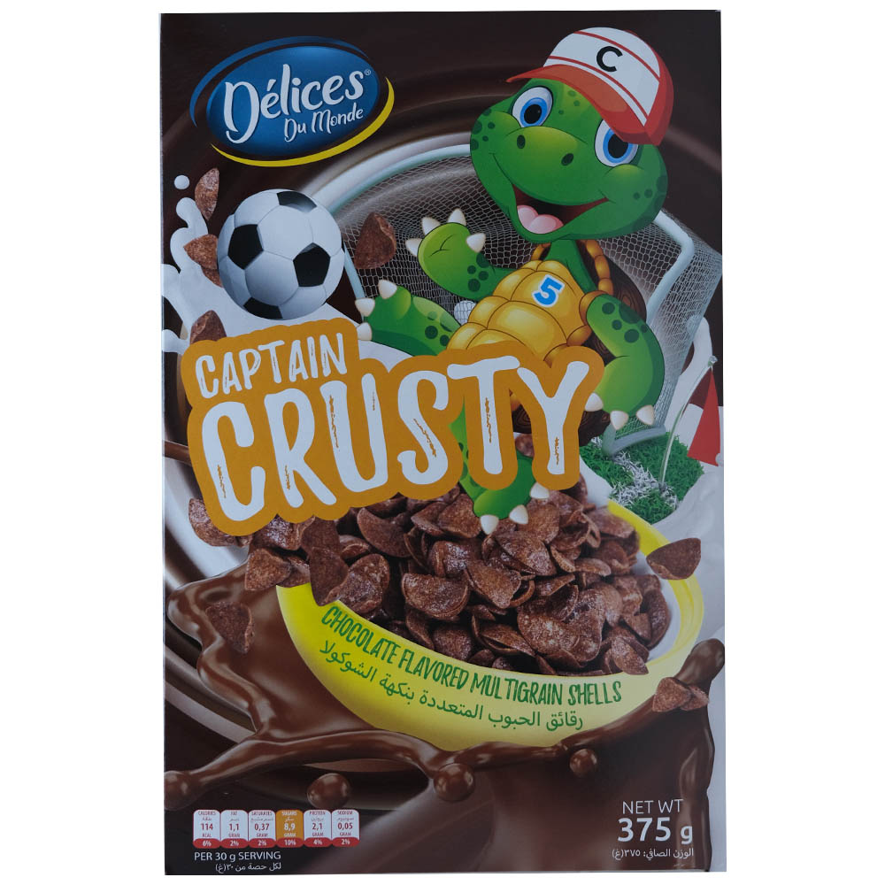 Delices Captain Crusty Cereals 375g
