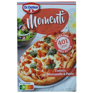 Dr. Oetker Momenti Tomato Mozzarella & Pesto Pizza 185g