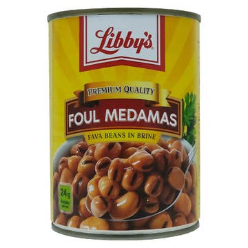 Libby's Foul Medammas Fava Beans In Brine 400g