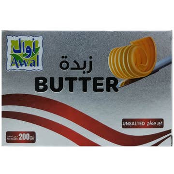 Awal Unsalted Table Butter 200g