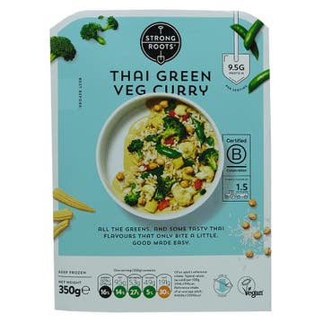Strong Roots Thai Green Veg Curry 350g