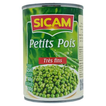 Sicam Fine Peas 400g