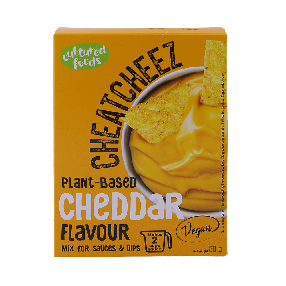 Cheatcheez Cheddar Flavour Vegan Cheese Sauce & Dip 80g