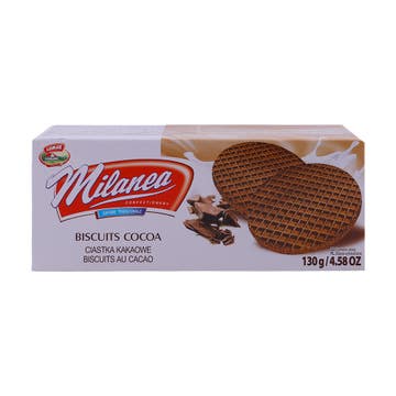 Milanea Cocoa Biscuits 130g