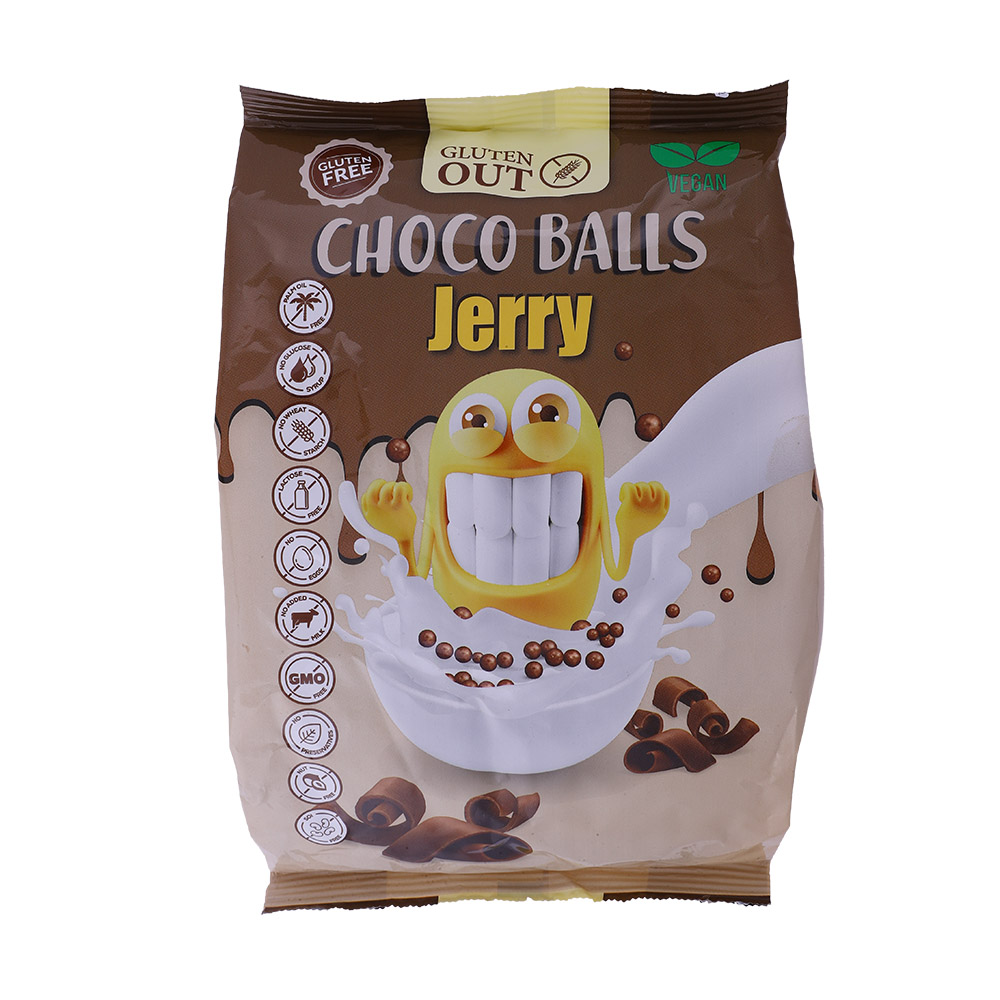 Gluten Out Choco Balls Cocoa 375g
