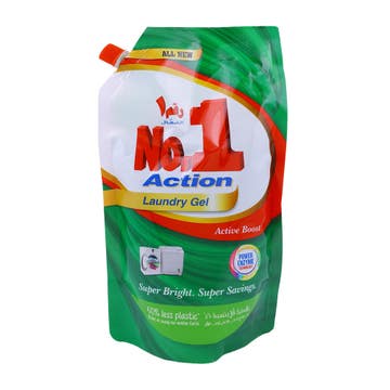 No.1 Action Active Boost Laundry Gel 750ml
