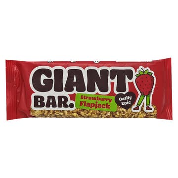 Giant Bar Strawberry Flapjack 90g