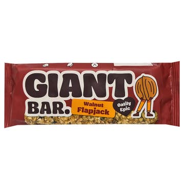 Giant Bar Walnut Flapjack Snack Bar 90g