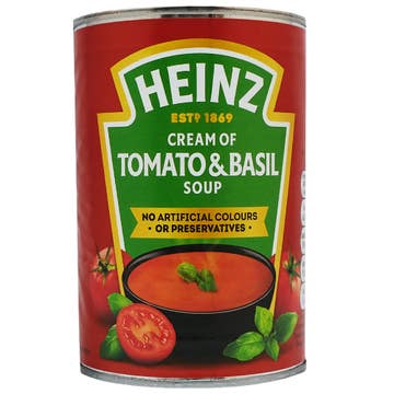 Heinz Cream Of Tomato & Basil Soup 400g