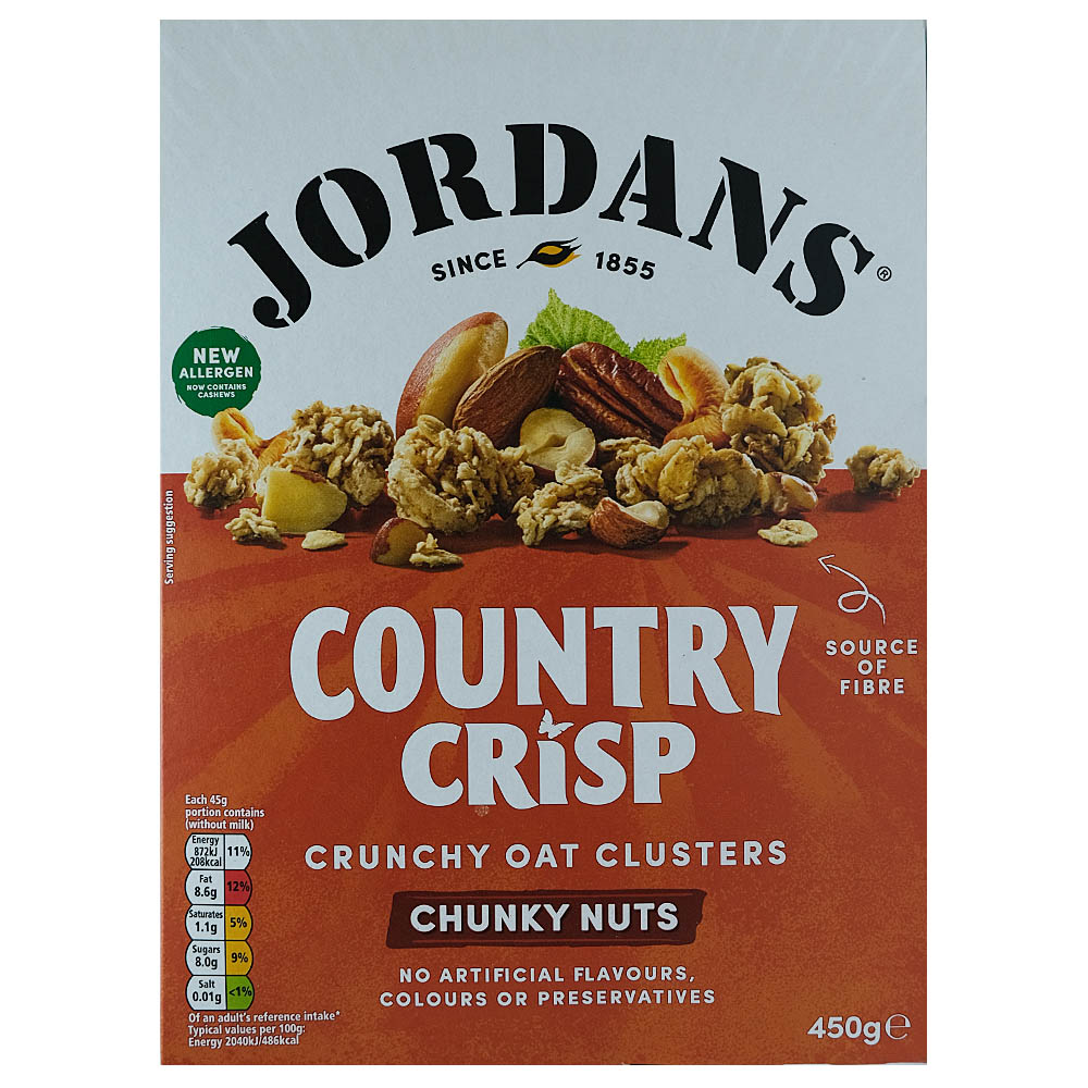 Jordans Country Crisp Chunky Oat Clusters 450g