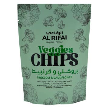 Al Rifai Broccoli & Cauliflower Veggies Chips 40g