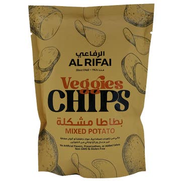 Al Rifai Mixed Potato Veggies Chips 50g
