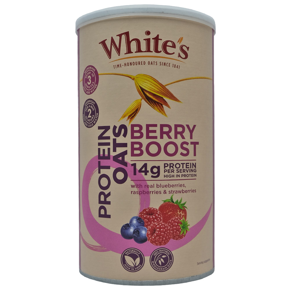 White's Berry Boost Protein Oats 450g