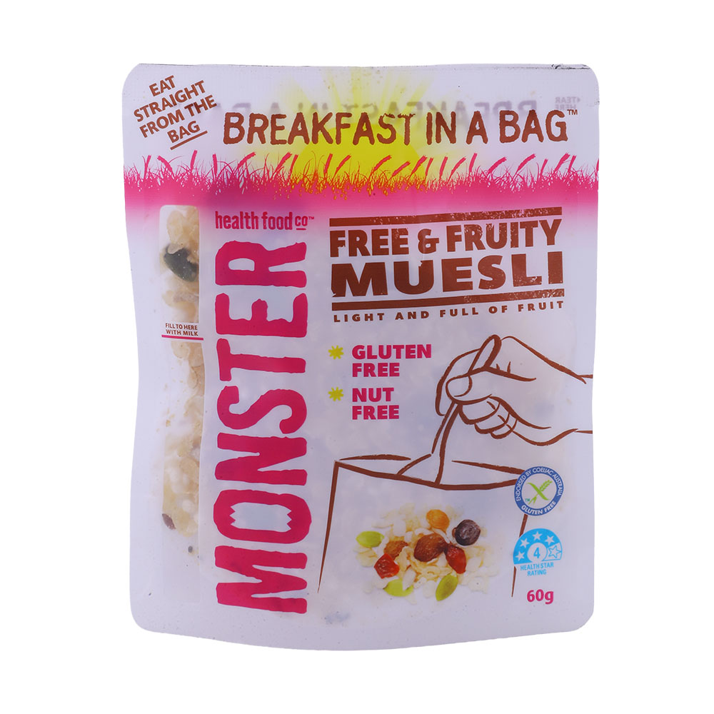 Monster Free & Fruity Muesli 60g
