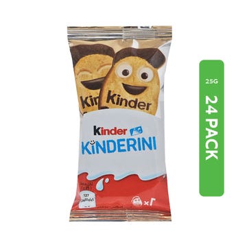 Kinder Kinderini Chocolate Biscuits 24x25g