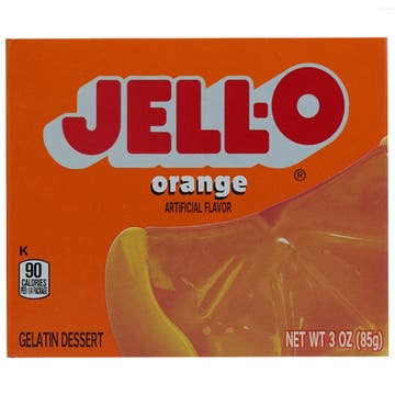 Jell-O Orange Gelatin Mix 85g