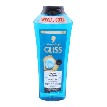Schwarzkopf Gliss Aqua Revive Shampoo 400ml [Special Offer]