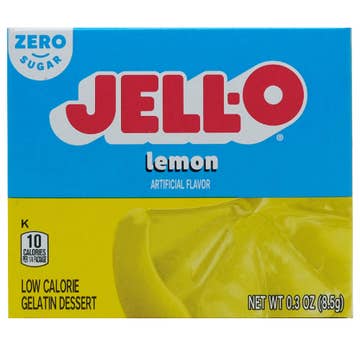 Jell-O Sugar Free Lemon Gelatin Dessert Mix 8.5g