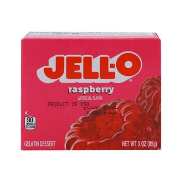Jell-O Raspberry Gelatin Dessert 85g