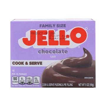 Jell-O Chocolate Cook And Serve Pudding & Pie Filling 141g