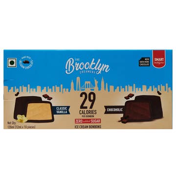 The Brooklyn Creamery Classic Vanilla & Chocolate Ice Cream Bonbons 120ml