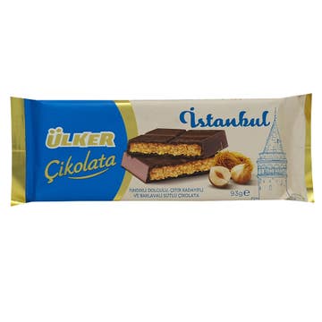 Ulker Cikolata Hazelnut Filling Milk Chocolate 93g
