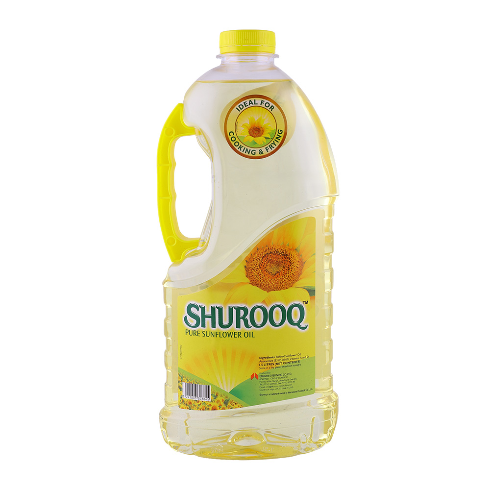 Shurooq Pure Sunflower Oil 1.5L
