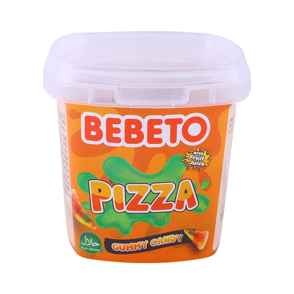 Bebeto Pizza Gummy Candy 150g