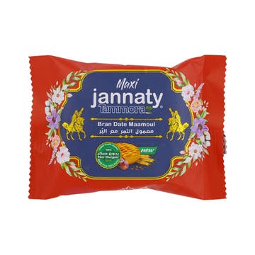 Jannaty Tammora Bran Date Maamoul 50g