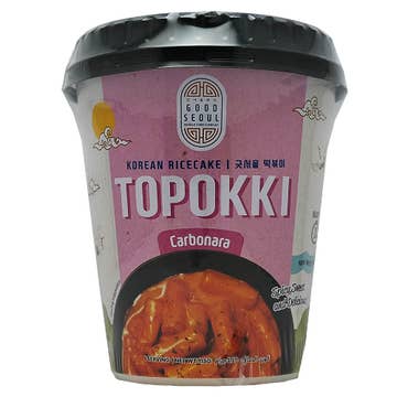 Good Seoul Carbonara Topokki Korean Rice Cake 113g