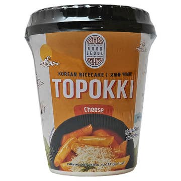 Good Seoul Cheese Topokki Korean Rice Cake 113g