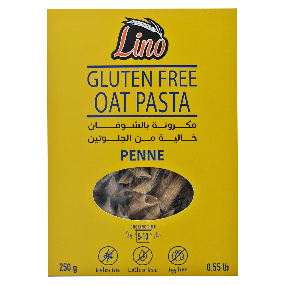 Lino Gluten Free Oat Penne Pasta 250g