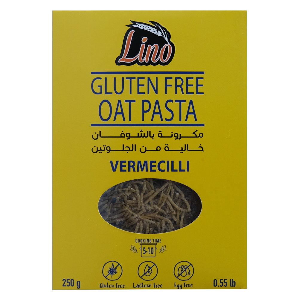 Lino Gluten Free Oat Vermecilli Pasta 250g