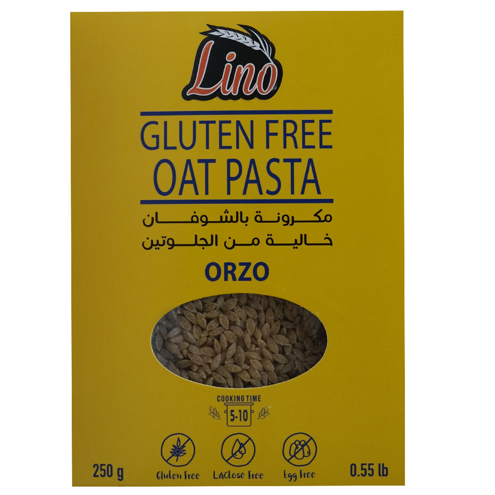 Lino Gluten Free Oat Orzo Pasta 250g
