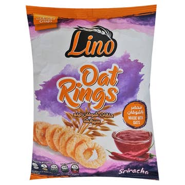 Lino Sriracha Oat Rings 30g