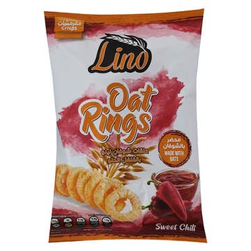 Lino Sweet Chili Oat Rings 30g