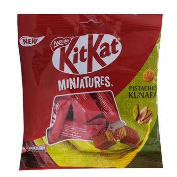 KitKat Pistachio Kunafa Miniatures Milk Chocolate 96.3g