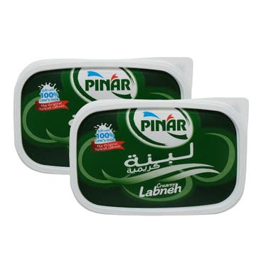 Pinar Creamy Labneh 2x370g [Special Offer]