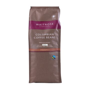 Waitrose Colombian Coffee Beans 454g