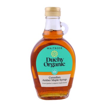 Waitrose Duchy Organic Canadian Maple Syrup 330g