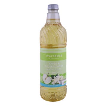Waitrose Apple & Elderflower Juice Squash 1L