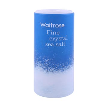 Waitrose Fine Crystal Sea Salt 350g