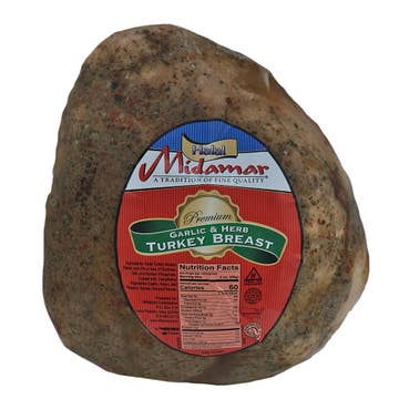 Midamar Garlic & Herb Turkey Breast [Per Kg]