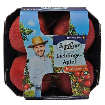 Sanlucar Apple Gala Cardboard Pack 550g