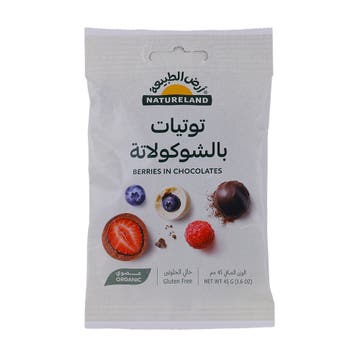 Natureland Berries In Chocolates 45g