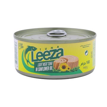Leeza Light Meat Tuna In Sunflower Oil 160g