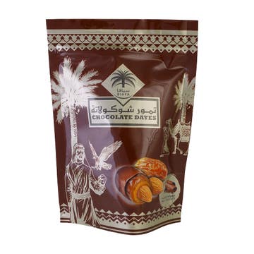 Siafa Milk Chocolate Dates With Almonds 100g