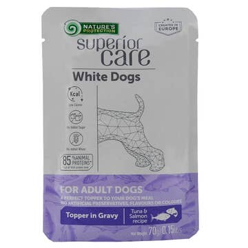 Nature's Protection Tuna And Salmon Gravy Dog Food 70g